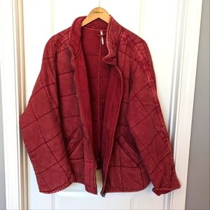 Free People Dolman Quilted Jacket
